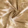 Viscose Linnen Batikstijl, zandkleurig