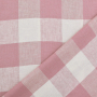 Viscose Linnen Karo, oudroze