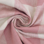 Viscose Linnen Karo, oudroze