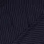 Viscose Linen Mix Stripes, dark blue
