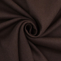 Tissu lin viscose mélangé, marron foncé
