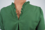Viscose linnen mix uni, mosgroen
