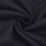 Viscose linnen mix uni, zwart