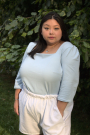 Viscose linen mix plain, white
