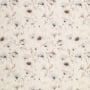Viscose Linnen pale flowers, naturel