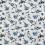 Viscose Linnen Rose Dream, blauw
