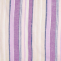 Tissu lin viscose rayé, pourpre