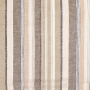 Tissu lin viscose rayé, sable