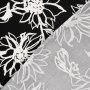 Tissu lin viscose Fleurs de tournesol Sunflowers, noir