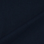 Tissu lin viscose uni, bleu foncé