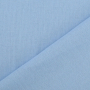 Tissu lin viscose uni, bleu clair