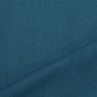Tissu lin viscose uni, bleu denim