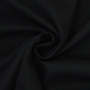 Viscose linnen uni, zwart