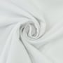 Tissu lin viscose uni, blanc
