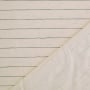 Tissu viscose rayé Mix Horizontal Stripes, naturel
