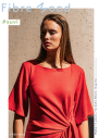 Viscose Mix Twill Fibre Mood, rood