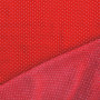 Viscose popeline kleine stippen, rood