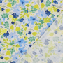 Viscose stretch flower meadow, off-white