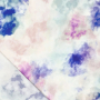 Viscose Stretch colour clouds, multicolour