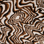 Viskose Stretch Zebra, creme