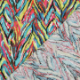 Viscose Stretch Zick Zack, teal