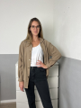 Viscose twill, lichtbruin