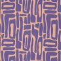 Viscose voile Abstract, paars