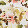 Viscose voile Flowering branch, green