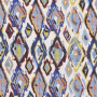Tissu voile de viscose Losanges Colorful Diamonds, beige