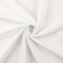 Tissu voile de viscose Leni, blanc