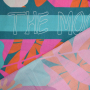 Viscose Voile Paneel To the Moon150 x 215 cm, petrol
