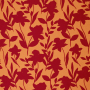 Viscose voile Shadow Flowers, oranje
