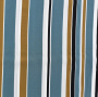 Viscose voile Strepen, petrol