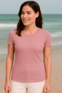 Viscose jersey oudroze