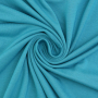 Tissu jersey viscose, bleu pétrole clair