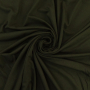 Tissu jersey viscose, vert kaki