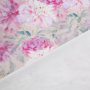 Viscose jersey pioenrozen, beige