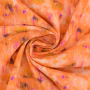 Viscose fabric Colorful Paint, orange