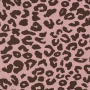 Viscose stof Leo Dots, oudroze
