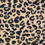 Viscose stof Leo Dots, beige