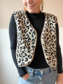 Viscose stof Leo Dots, beige