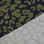 Viscose stof Leo Dots, marineblauw