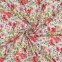 Viscose stof Little Flowers, gebroken wit