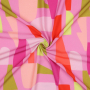 Viscose stof Nerida Hansen Shape Shifter, roze