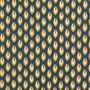 Viscose stof Retro Drops, petrol