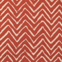 Viscose stof Zig Zag, terracotta