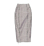 Patron Vogue 8750 jupe femme, taille 32-38, en français