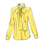 Vogue 8772 Blouses Gr. 32-40, En/Ger/Fr
