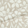 Oilcloth flowers, beige