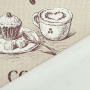Oilcloth caffeé, beige